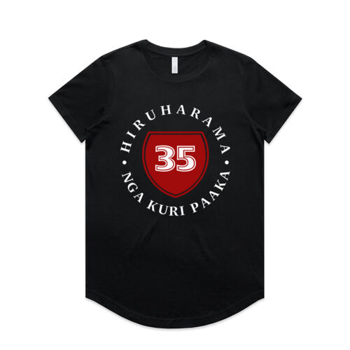 HIRUHARAMA 4.0 - AS Colour Womens Maple Curve Tee Thumbnail
