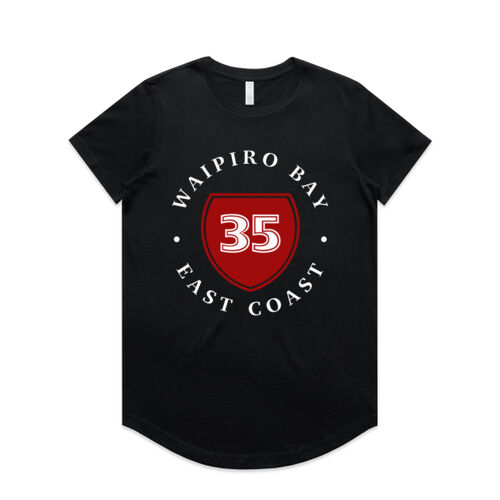 WAIPIRO BAY 4.0 - AS Colour Womens Maple Curve Tee Thumbnail