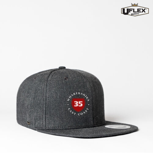 WHAREKAHIKA 4.0 - UFlex Snap Back Flat Peak Cap Thumbnail