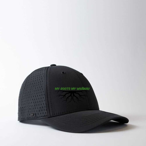 MY ROOTS MY WHĀNAU - UFlex Adults High Tech Curved Peak Snapback Cap Thumbnail
