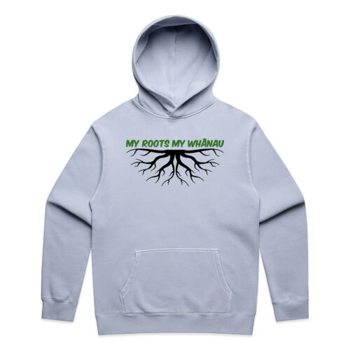 MY ROOTS MY WHĀNAU - AS Colour Mens Relax Faded Hood Thumbnail