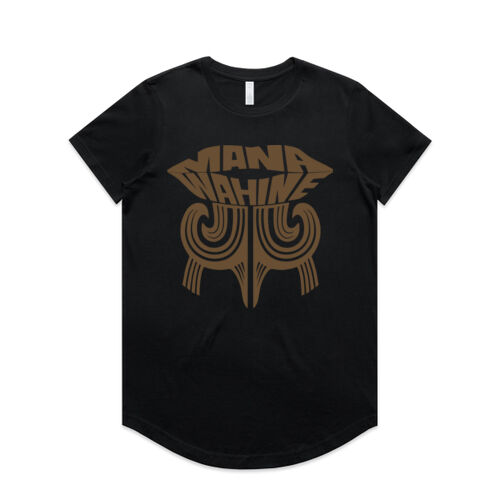 MANA WAHINE - AS Colour Womens Maple Curve Tee Thumbnail