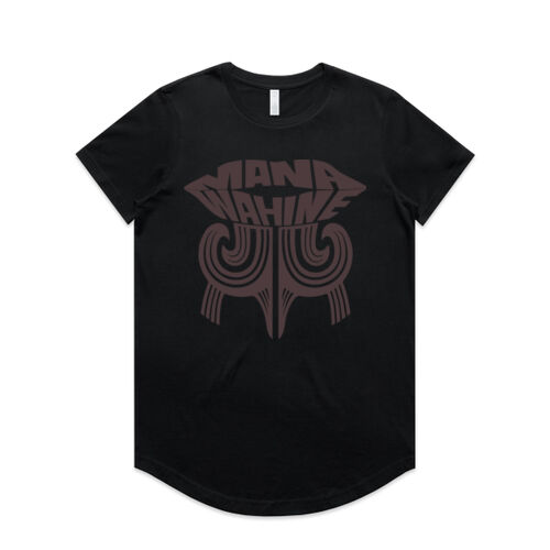 MANA WAHINE - AS Colour Womens Maple Curve Tee Thumbnail