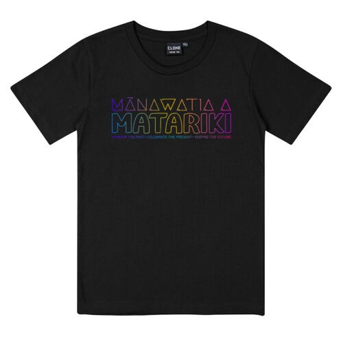 MATARIKI - Cloke Kids Outline Tee Thumbnail