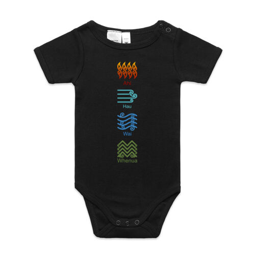 TE TAIAO - AS Colour Organic Infant Mini-Me One-Piece Thumbnail