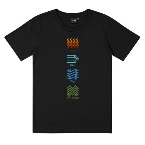 TE TAIAO - Cloke Kids Outline Tee Thumbnail