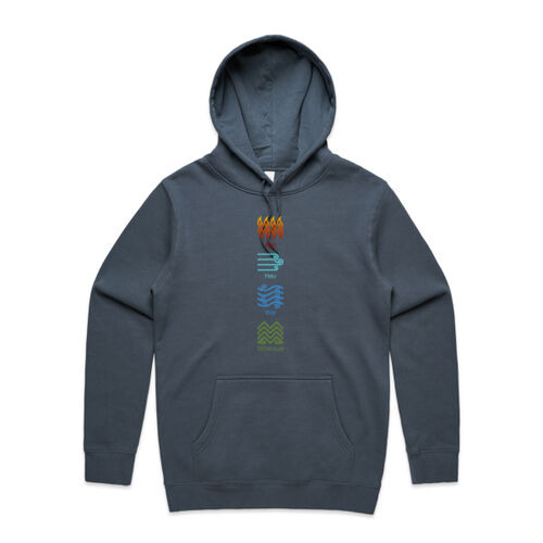 TE TAIAO - AS Colour Mens Stencil Hoodie Thumbnail