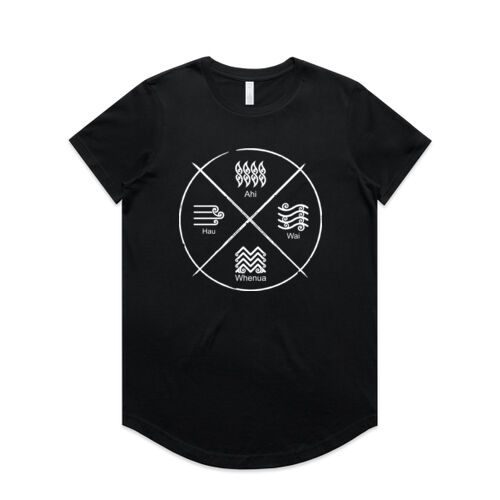 TE TAIAO - Elements - AS Colour Womens Maple Curve Tee Thumbnail