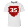 Podium Mens Poly Tee Thumbnail