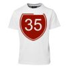 Podium Mens Poly Tee Thumbnail