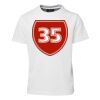 Podium Mens Poly Tee Thumbnail