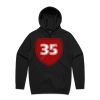 AS Colour Mens Stencil Hoodie Thumbnail