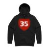 AS Colour Mens Stencil Hoodie Thumbnail